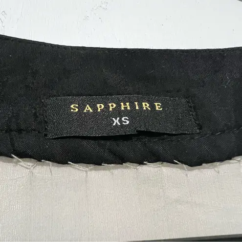 Yellow and Black Geometric Dress :Box L: Size XS