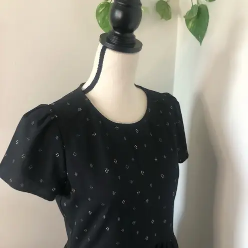 Ro & De Abstract Print Fit & Flare Dress