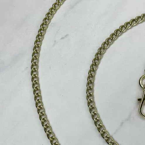 Gold Tone Skinny Chain Link Handbag Strap Replacement Crossbody ✨