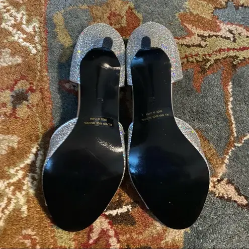 Touch Ups Silver Sequin Heels