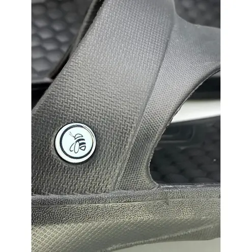 Joybees Everyday Women's Shoes Slide 8 Black Casual Slip On Arch Support Sandal