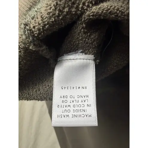 Daydreamer NWOT  Running Horses Oversized Crewneck by Free People Olive Green XL