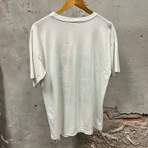 Vintage 90s MLB Toronto Canada 1991 All Stars Baseball Game Tee XL Colorful White