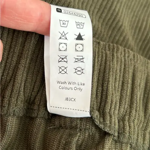 Halara Olive Green Loose Fit Corduroy Pants Size Small