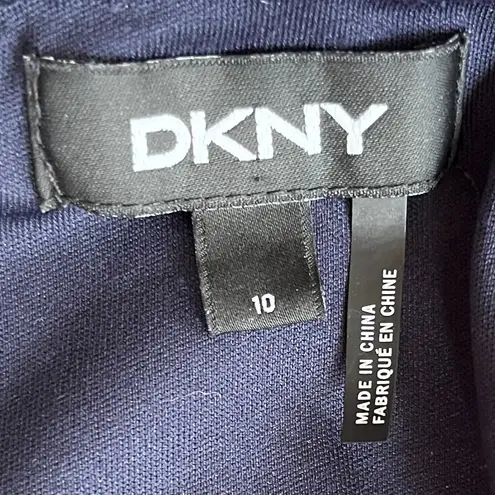 DKNY  Acid Wash Pleated Shift Dress Size 10