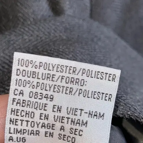 Le Suit Essentials Petite Gray Lined Suit Jacket & Pants Set