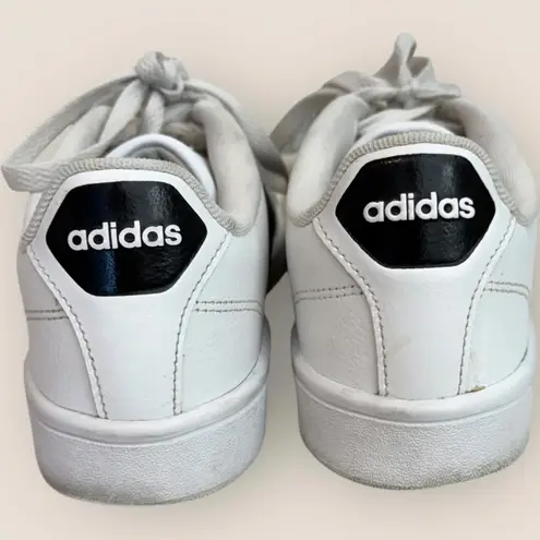 Adidas  Cloudfoam Sneakers Shoes White Black Women's Sz 8.5 Ortholite Float