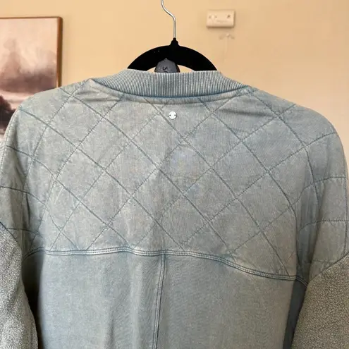 Pilcro and the Letterpress  Anthropologie Quilted Bomber Jacket Top Size M