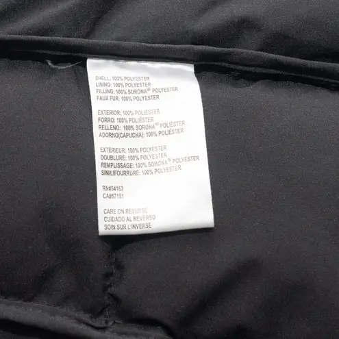 Calvin Klein . Long Bib-Front Puffer Jacket.