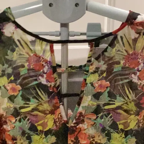 Live 4 Truth Floral Sheer beach coverup