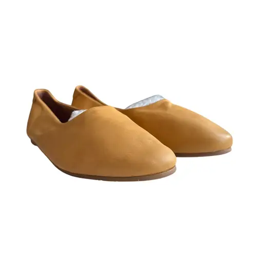 NWOT beek Swiftlet Ballet Slipper Flats in Honey Golden Yellow Size 8.5