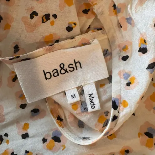 Ba&sh - Beck Flowy Maxi Dress in Ecru Leopard Print Sz 2/US 6