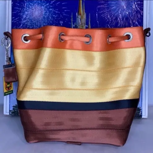 Disney parks x Harvey’s Pixar UP! Wilderness explorer park hopper purse backpack Yellow