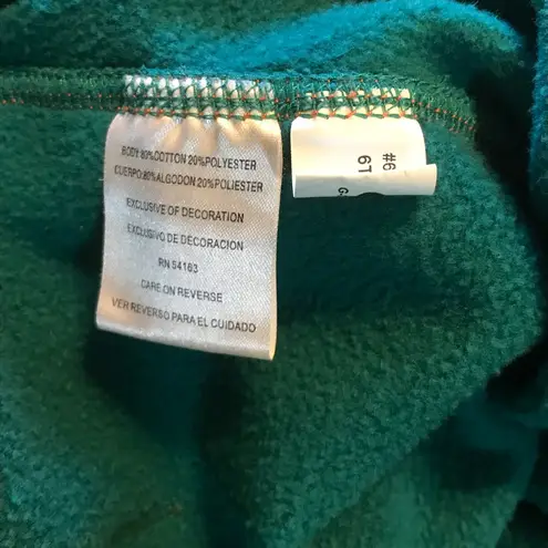 TOUCH by ALYSSA MILANO OFFICIAL MIAMI DOLPHINS HOODIE WITH KANGAROO POCKET SZ LG Blue