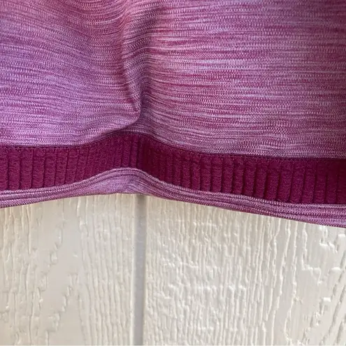 Nike  Women’s Sports Bra Heathered Burgundy Light Padding Size XL