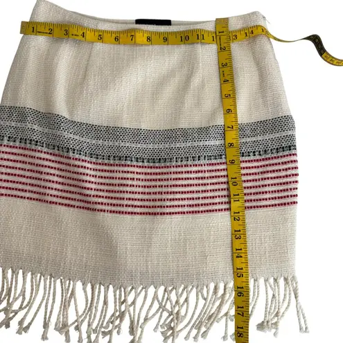 Fifteen Twenty Ivory Fringe Skirt Size 4
