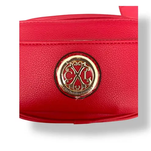 Christian LaCroix New CXL by Red Eve Pebble Camera Bag Crossbody with Mini Pouch