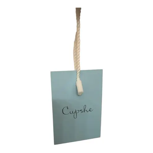 Cupshe  Black and White Striped Bikini Top – Medium – NWT thumbnail 5