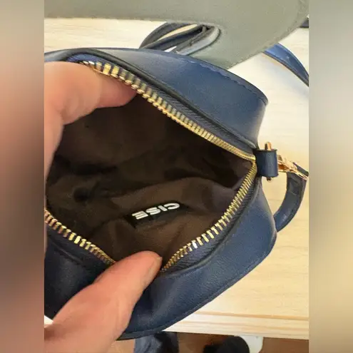 Cise Sterlo Statement Bag in Navy NWOT Blue