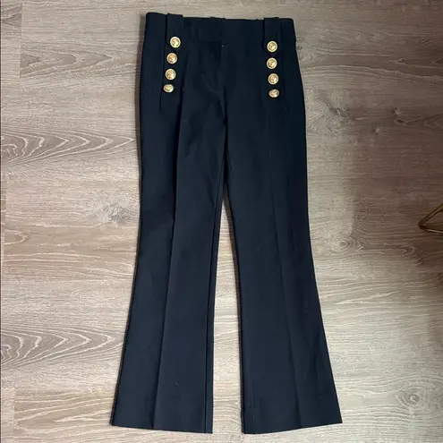 Derek Lam 10 Crosby Robertson Crop Flare Pants 0