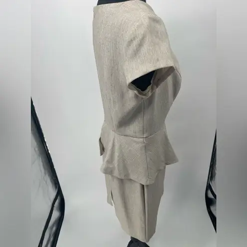 Connected Apparel Annected apparel tan dress size 8