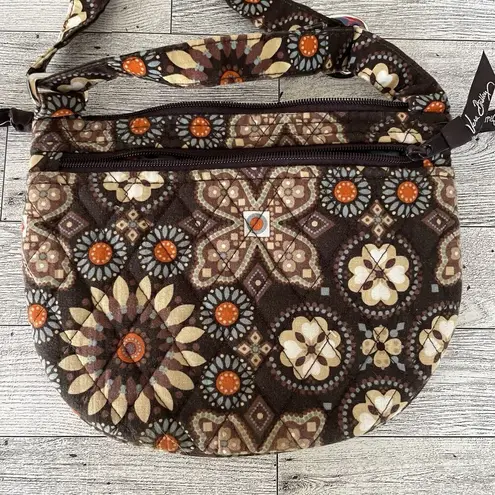 Vera Bradley  Lizzy Crossbody CANYON Purse Wallet Mini Handbag 90 Y2K GrandmaCore