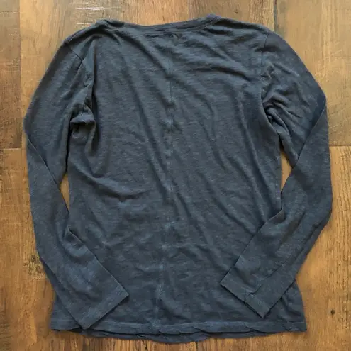 Caslon  gray long sleeve tee shirt top