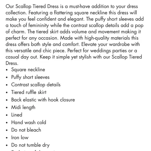 English Factory Scallop Tiered Dress Hot Pink 100% Cotton NWT $185 Contemporary