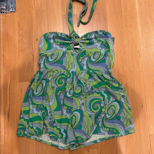 Wild Fable  Romper Groovy Retro Terrycloth Colorful NWT Size Large - Image 3