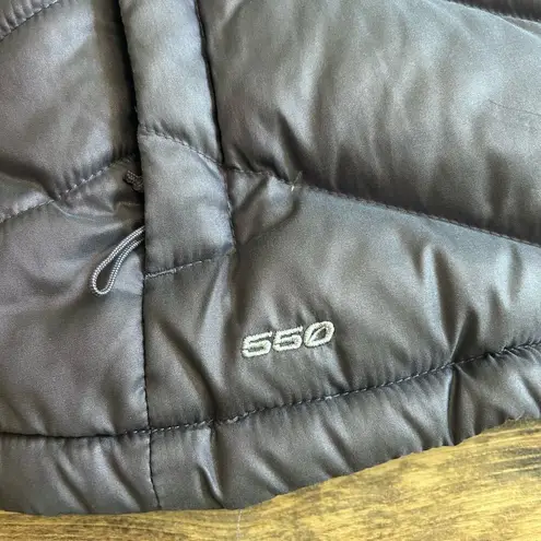 The North Face  550 Puffer Vest Goose Down Metallic Purple Women's Small Nylon Zip