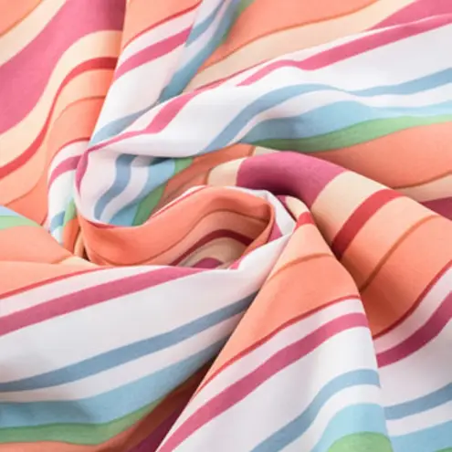 The Lace Daisy NEW Colorful Striped Spaghetti Strap Handkerchief Hem Maxi Dress Size Large