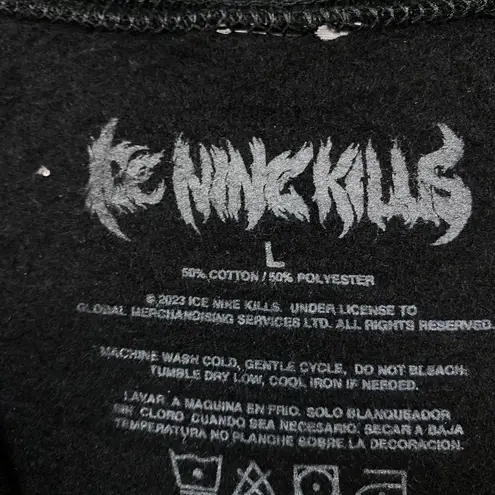 Ice Nine Kills Mary Axe-Miss Heavy Metal Band Crewneck Sweater L