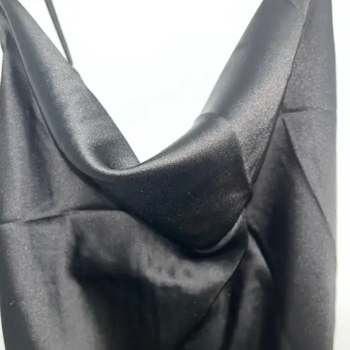 Ellison Satin midi Slip Dress with Feather Detail brand new with tags