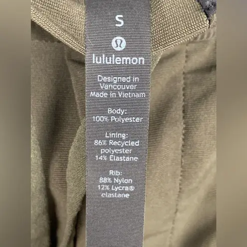 Lululemon  Athletica Dance Studio Womens Size Small Olive Green Joggers