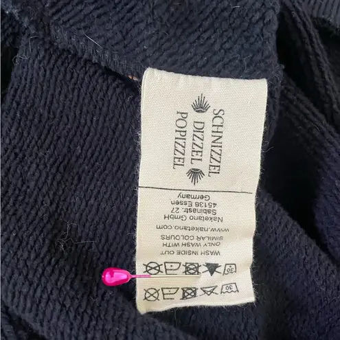 Naketano Cowl Neck Hoodie | Navy Blue | Size S Excellent Condition - Image 14