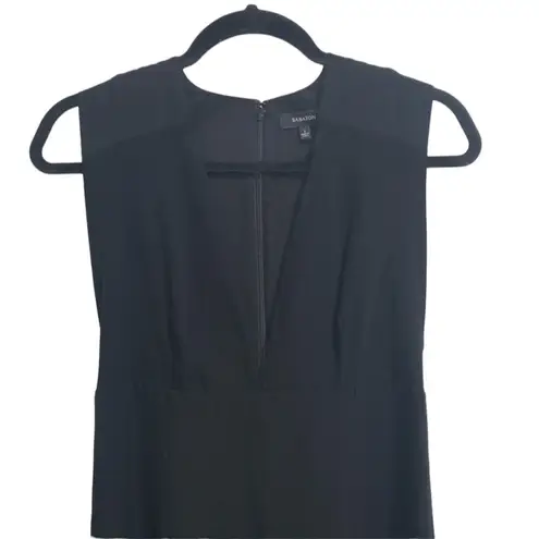 Babaton Aritzia black midi dress size 0