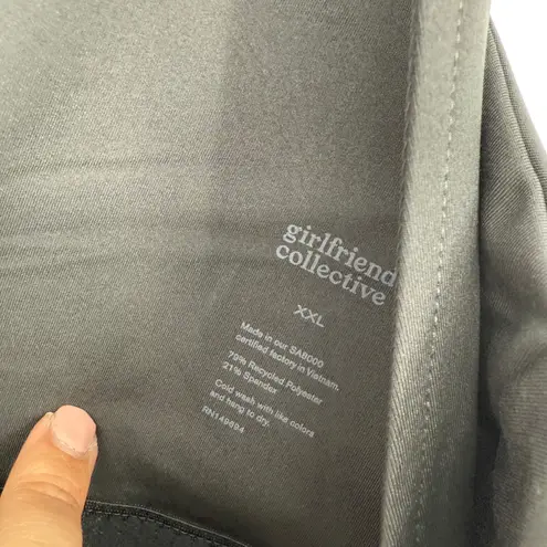 Girlfriend Collective Bike Unitard Black Size XXL