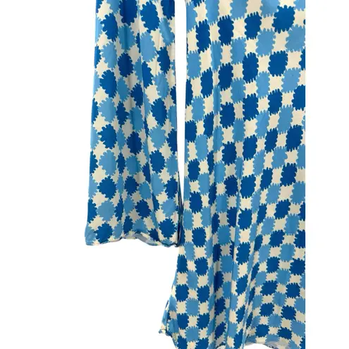 KITRI Rosalie Blue And White Mini dress Blue And White Flare Dress Size 4