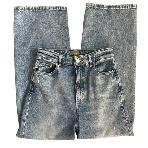 BOSS Marlene Wide Leg Crop High