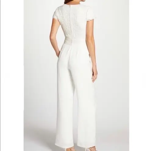 Tadashi Shoji Bridal Zeina Jumpsuit Ivory 2