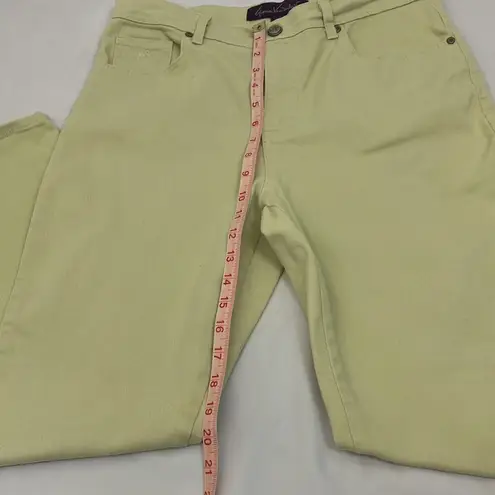 Gloria Vanderbilt butter yellow pants woman’s size 10