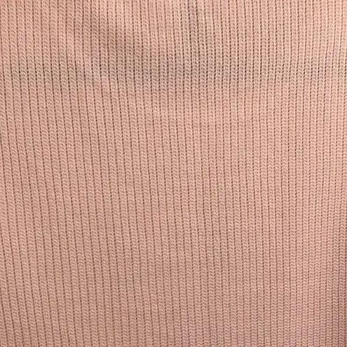 H&M Light pink Y2K style cropped sweater with the number 62 in silver sequence thumbnail 9
