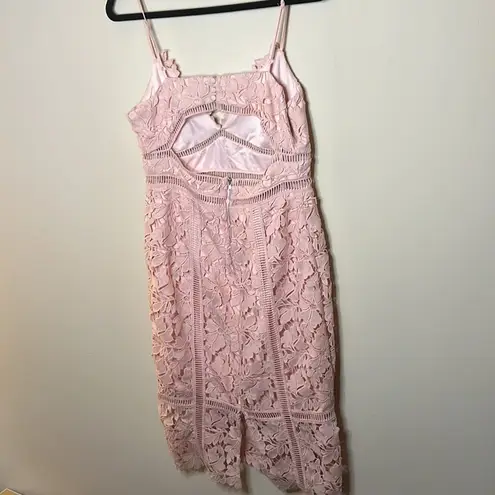 Bardot Botanica Lace Cutout Midi Dress Size 8