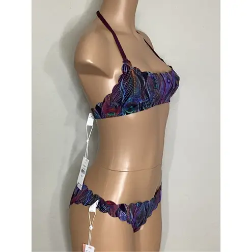 PilyQ New. plume reversible bikini set. Retails $169. S-top & L-bottom