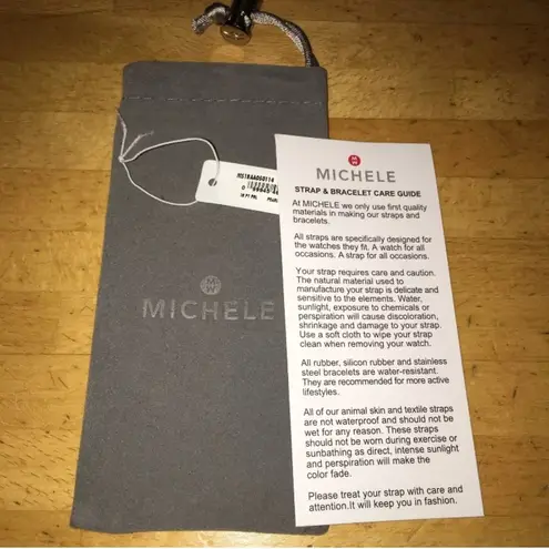 100% MICHELE 'Caber' Diamond Watch, 38mm