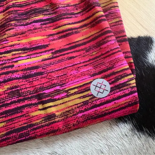 STANCE Happening Leggings Striped Size Extra Small NWT Red