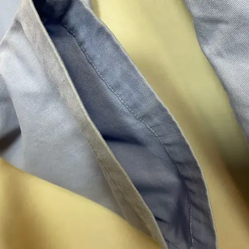 Appleseed's Pants Women Slacks Periwinkle Elastic Waistband Straight Leg Size 8 Blue