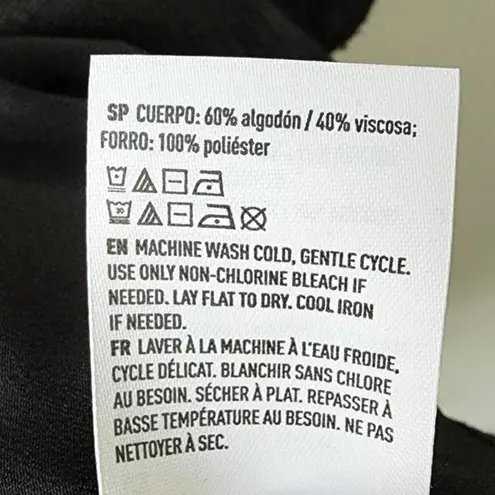 American Eagle AEO  Black Wrap Front Cami Dress Size Large NEW