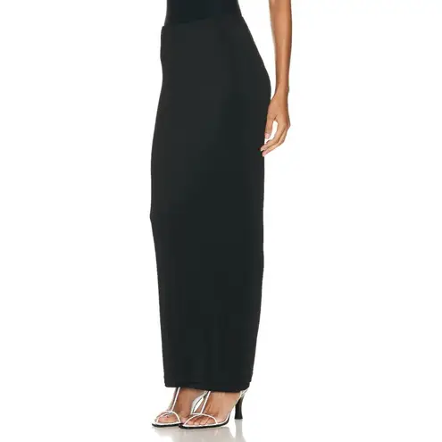 WARDROBE.NYC Layered Tube Skirt in Black Small New Womens Maxi Long