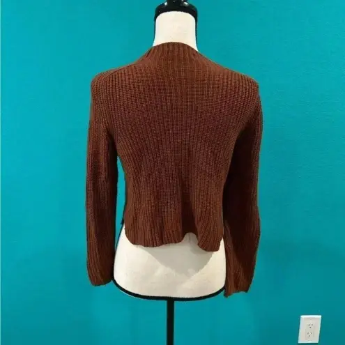 American Apparel  warm orange brown sweater in size small